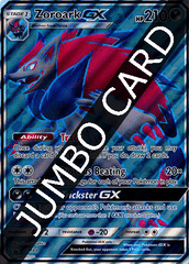 Zoroark GX SM84 Full Art JUMBO OVERSIZED Promo - Shining Legends Zoroark Special Collection